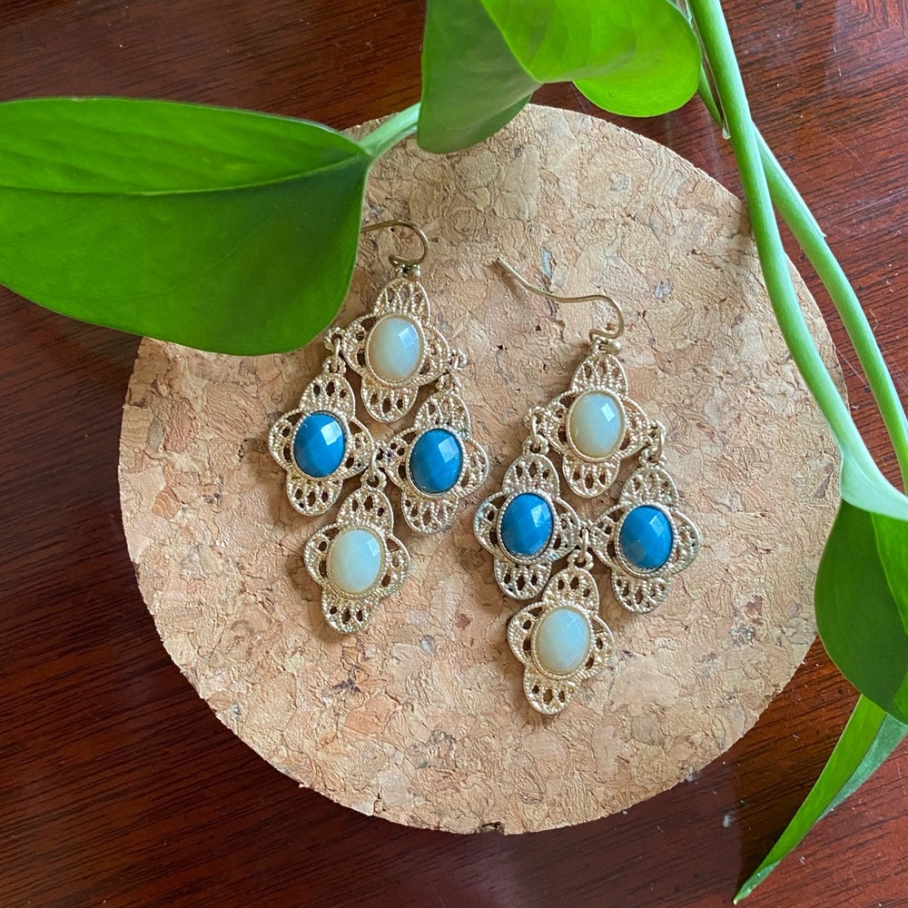✨Diamond Medallion Earrings✨